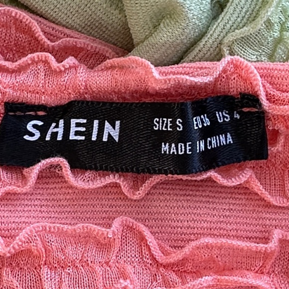 SHEIN Colorful Ruffled Halter Top - Picture 13 of 15